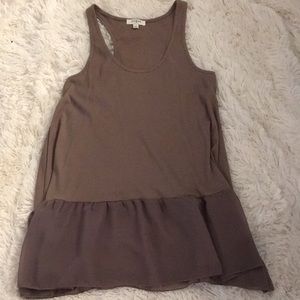Ruffle tank top